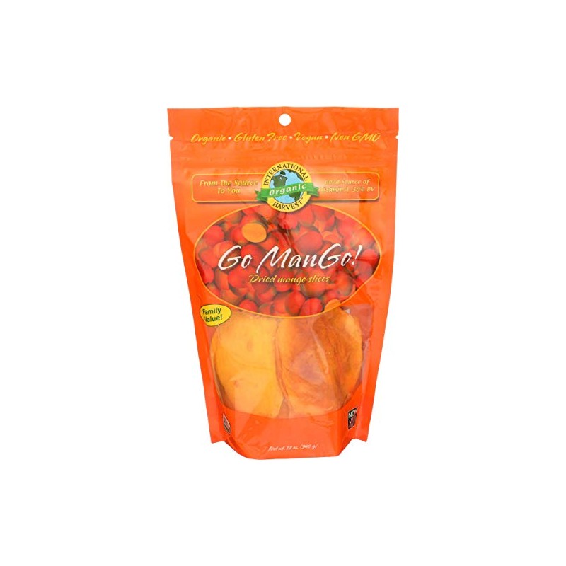International Harvest, Organic Mango Slices, 12 Ounce