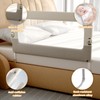Bed Guard Rail for Toddlers - 32inch Folding up &