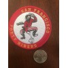 SF San Francisco 49ers Vintage Rare Embroidered Iron On Patch