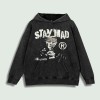 Stay Mad Graphic Hoodie 100% Cotton US Warehouse 6 ColorsColor:
