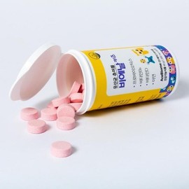Bienalssin 비에날키즈 비에날 키즈 1000mg x 60정 츄어블 1박스 (S5106225) Bienal Kids Bienal Kids 1000mg x 60 Chewable Tablets 1 Box (S5106225)
