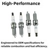 UQTDZ Genuine OEM 18875-08085/1887508085 Spark Plug (4-Piece Set) - Direct