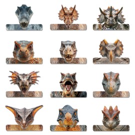 MUNILAIL 24 Pieces Dinosaur Party Hats Dinosaur Headbands Paper Crowns for Kids Party Favors Dinosaur Birthday Party Supplies