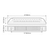 Dream Lighting LED 12volt IP66 Hard Strip Light Bar for