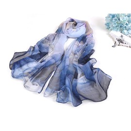 Acotavie Scarfs for Women Lightweight Fashion Scarves Print Floral Pattern Scarf Shawl Wraps (W03)