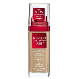 Revlon Age Defying 3X Foundation, Soft Beige, 30ml