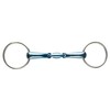 JP Korsteel Blue Steel Oval Link Loose Ring Snaffle Bit,