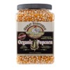 Organic Popcorn Kernels - 4lb Resealable Bulk Jug of Yellow