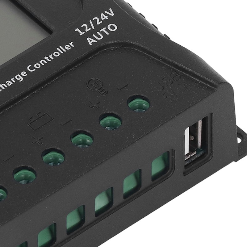 Solar Charge Controller PWM Discharge Control LED Display with USB