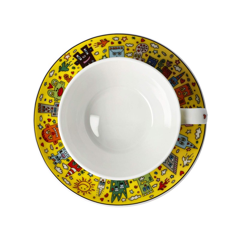 Goebel My New York City Sunset James Rizzi Tea Cup