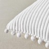 Fancy Homi Set of 2 White Decorative Throw Pillow Covers