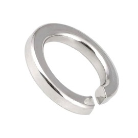 Spring washers M10 stainless steel – DIN 127 form B – spring ring smooth (suitable for thread: M10 mm, quantity: 25 pieces)