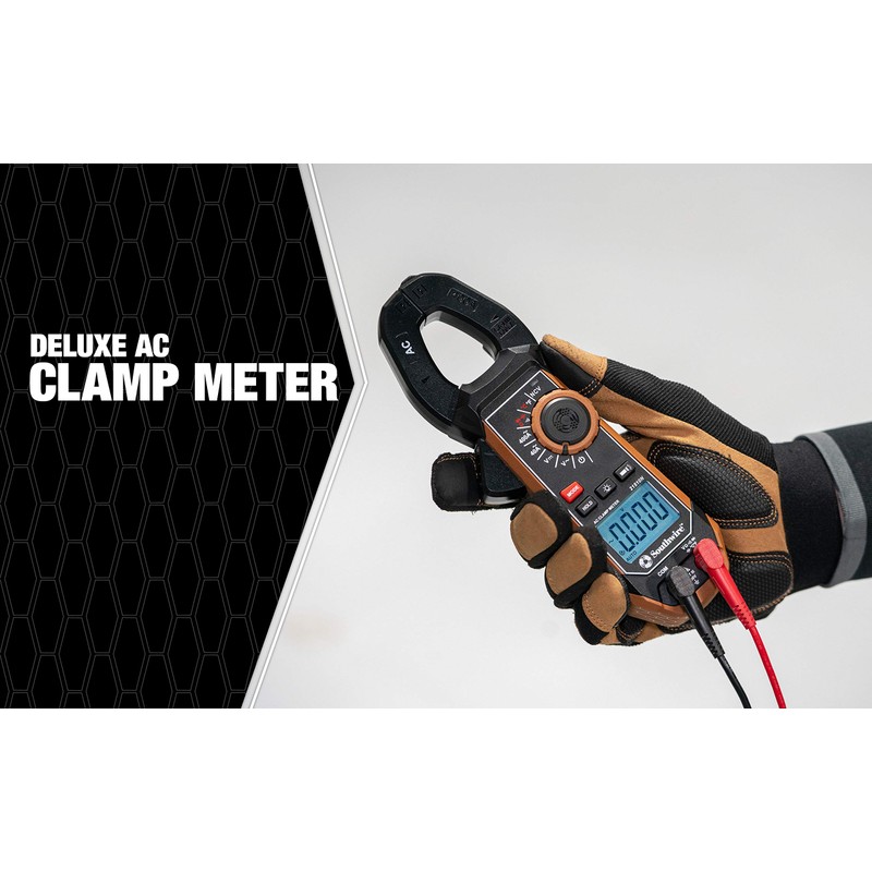 Southwire 21510N clamp meter, third-hand test probe holder, 400A AC