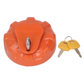 Excavator Fuel Tank Cap Tight Fit Excavator Fuel Tank Cover with 2 Keys for Hitachi EX200 EX60 EX120X