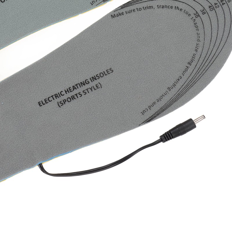 Heated Insoles USB Rechargeable Eletric Foot Warmer for Outdoor Hunting