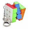 LA FABRICA DEL JUEGO Llavero Cubo Magico 3x3 3cm Destreza