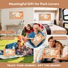 National Park Map Tracker, US National Parks Map, Wooden National