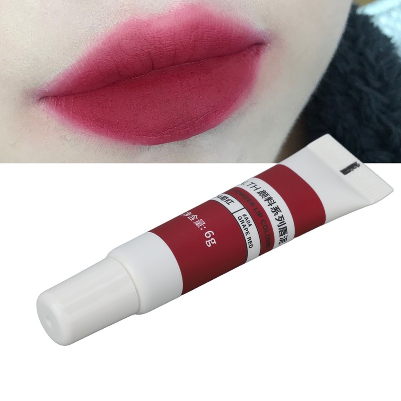 Lip Balm Matte Texture Soft Comfortable Paste Material High Saturation