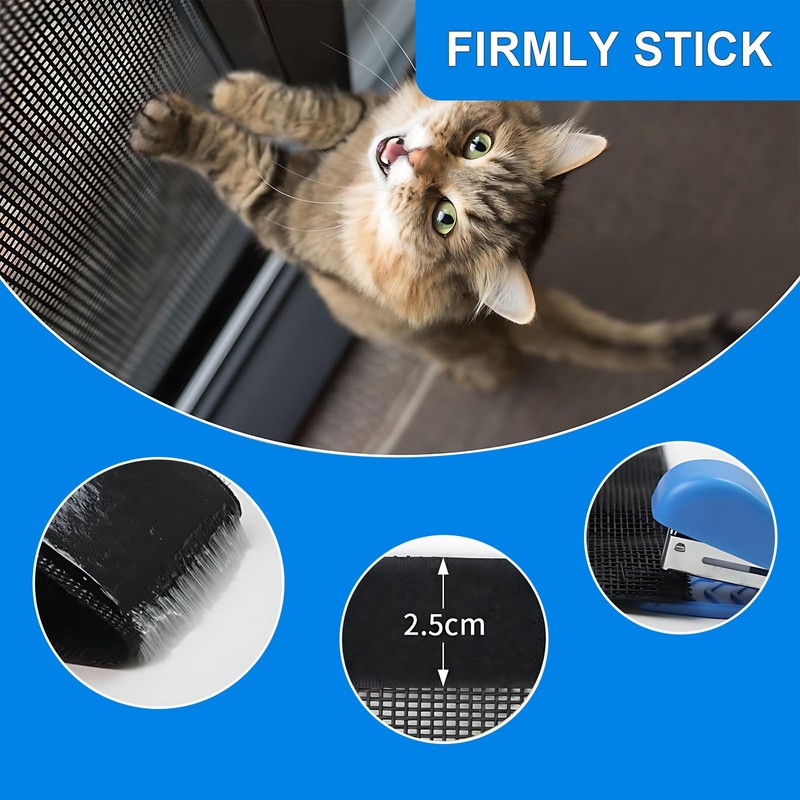 Hsyan Window Fly Screen, Cat Safe, Cat Screen, Window, No