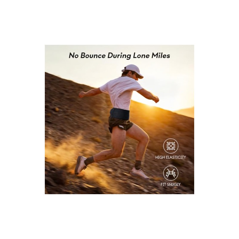 Haimont - Cinturón de cintura ligero para correr y correr,