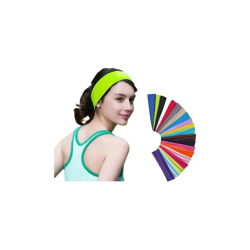 Valerina-valeriana-diadema-banda-de-cabello-ancha-12-piezas Multicolor