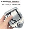 Toolbox RV Handle Latch Stainless Steel Tool Box Latch Paddle