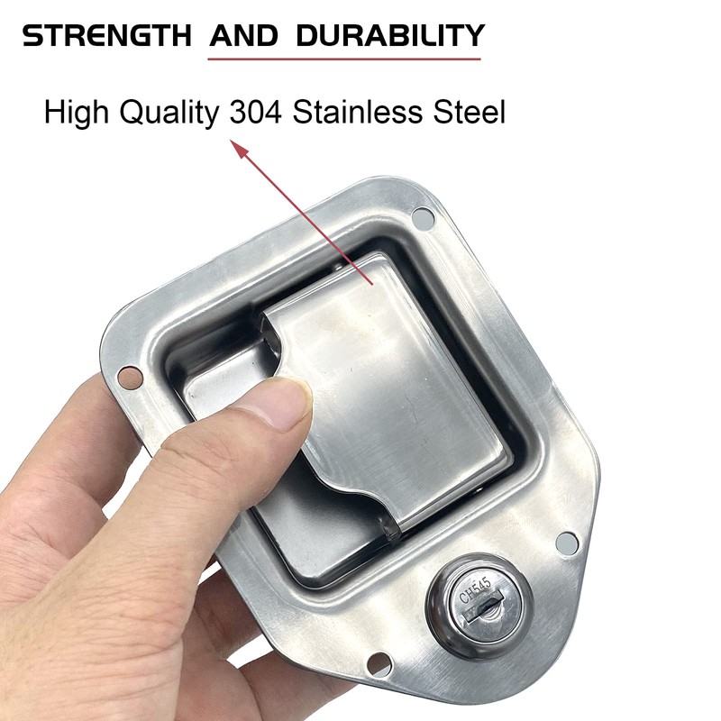Toolbox RV Handle Latch Stainless Steel Tool Box Latch Paddle