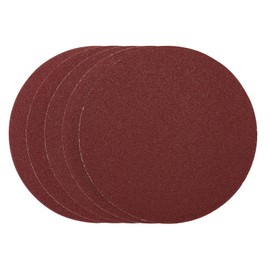 Draper 63531 Sanding Discs, 305mm, 40 Grit, PSA (Pack of 5), Red, One Size