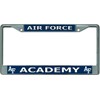 Air Force Academy #2 Chrome License Plate Frame