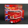 Diecast London Open Top Bus - Pull Back and Go