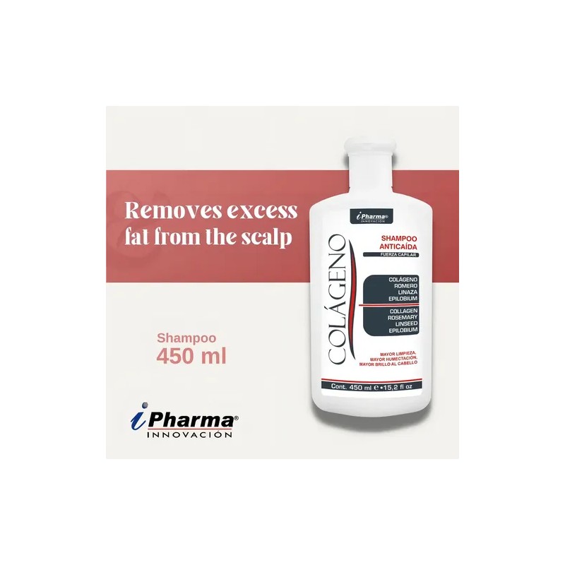 Shampoo Colágeno Anti Caída 450ml