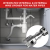 REKCKRUL Integrated Internal & External Pipe Threading Tool (1/2" &