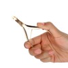 Professional Cuticle Nippers, Dead Skin Scissors, Stainless Steel Cuticle Gold