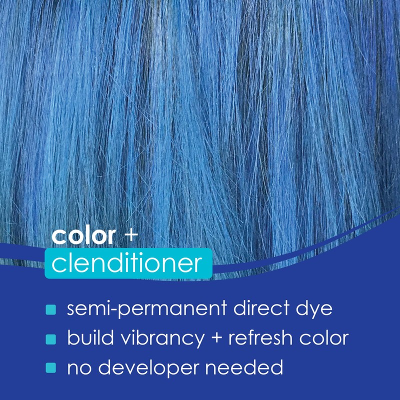 Keracolor Clenditioner BLUE Hair Dye - Semi Permanent Hair Color