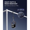 Retractable Heavy Duty Ratchet Tie Down Straps [4 Pack 8ft
