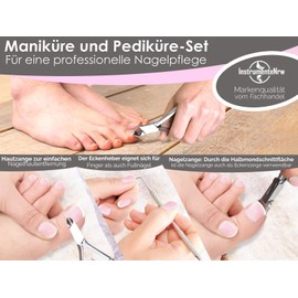 Foot Care Nail Nippers Set for Nails and Cuticles