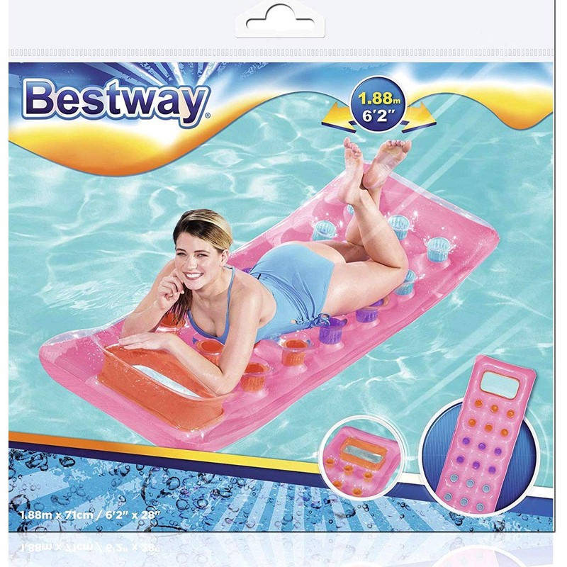 Bestway Fashion Lounge Solar Air Mattress with Viewing Window (Pack