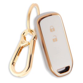 [FRACTAL CREATION] Key Case Key Cover Honda NBOX with Carabiner Hook Custom N-BOX+ N Wagon N-WGN JG1/2 Custom N-ONE N-BOX JH1 JH2 JH3 Slash N-VAN JJ1 JJ2 Compatible