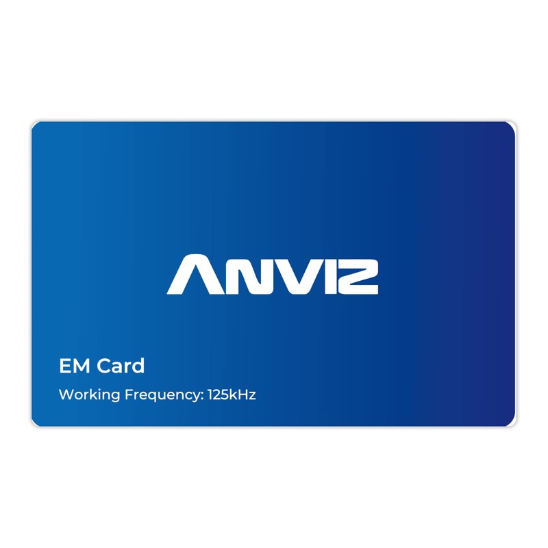 ANVIZ 10 Pack Proximity RFID Card, 125kHz EM Card, Time