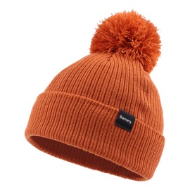 Bamery Infant Baby Winter Hat Toddler Knitted Beanie Kid Boy/Girl Acrylic Pompom Beanies 0-10 Years Old (6-36 Months, Caramel)