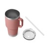 YETI Rambler Straw Cup, Sandstone Pink, 1035 ml