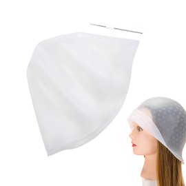 Kit para resaltar el cabello | Gorro para resaltar el color del cabello reutilizable | glaseado para teñir el cabello con gancho, suave y cómodo, gorro para teñir el cabello, Pekmar