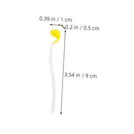 Kisangel 50pcs Stretchy Mung Bean Sprout Stress Relief Fidget Toy for Boys and Girls and Adults Soft TPR Material Fun Sensory Plaything for Anxiety Relief for Home and Office