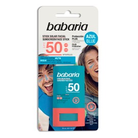 babaria 31797 Face Stick Colour Blue Bib Protueccion Plus F-50 20 ml