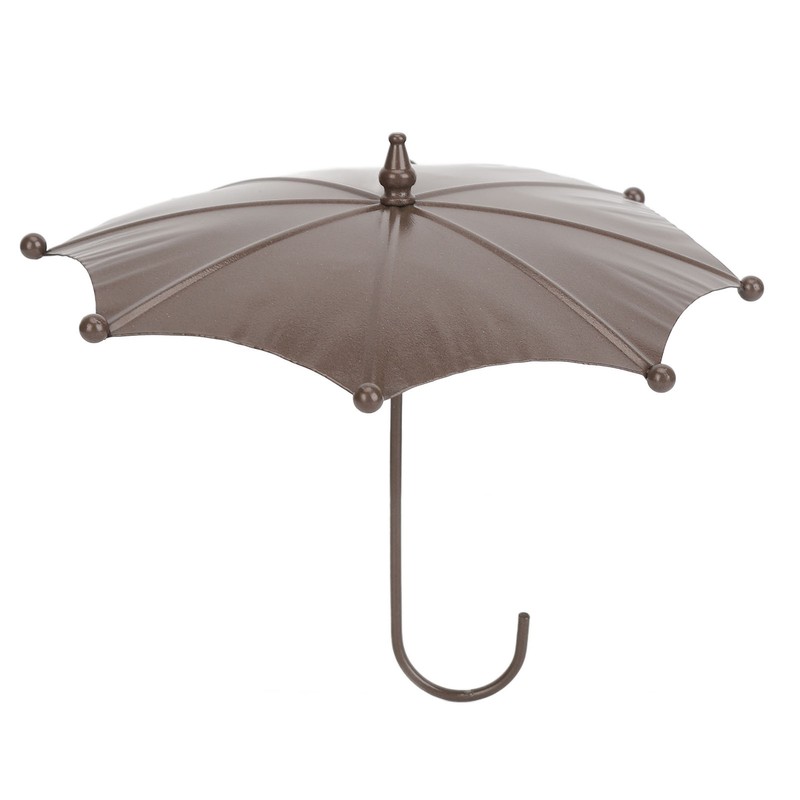 Umbrella Shaped Bird Trough Metal Hanging Bird Feeder Tray Metal