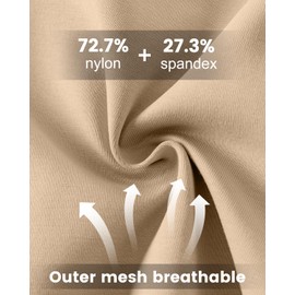 Waist Trainers for Women for Daily Wear, Faja Body Shaper Corset with Tummy Control for Workouts, Postpartum Recovery, and Yoga Sessions — Breathable and Supportive Apricot