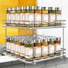 LYNK PROFESSIONAL® Pull Out Spice Rack Organizer for Inside Kitchen