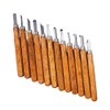 12pcs DIY Woodcut Cutter Sculpture Wood Carving Tools Woodworking Hobby