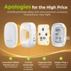AUVON Plug-in LED Backlit Night Light with Motion Sensor &