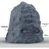 iHome Bluetooth Weatherproof Outdoor Rechargeable Rock Speakers (PAIR)